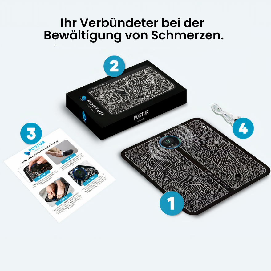 NEMS-Fußmassagegerät - für eine dauerhafte Linderung von Fußschmerzen