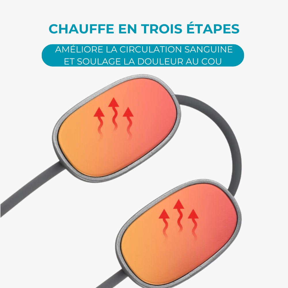 Collier Masseur de Nuque EMS Postur