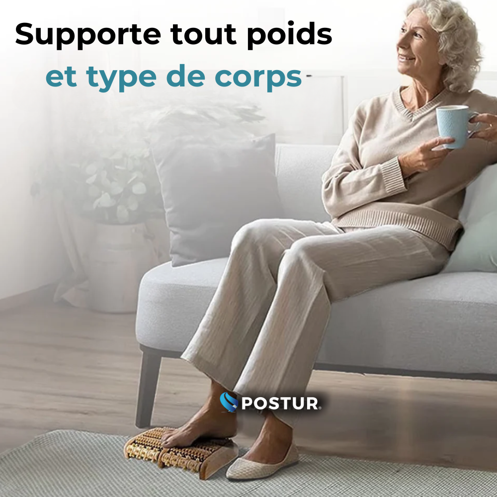 Masseur de réflexologie - Élimine les douleurs aux Pieds et la Fasciite Plantaire