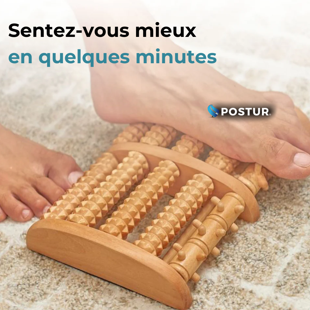 Masseur de réflexologie - Élimine les douleurs aux Pieds et la Fasciite Plantaire