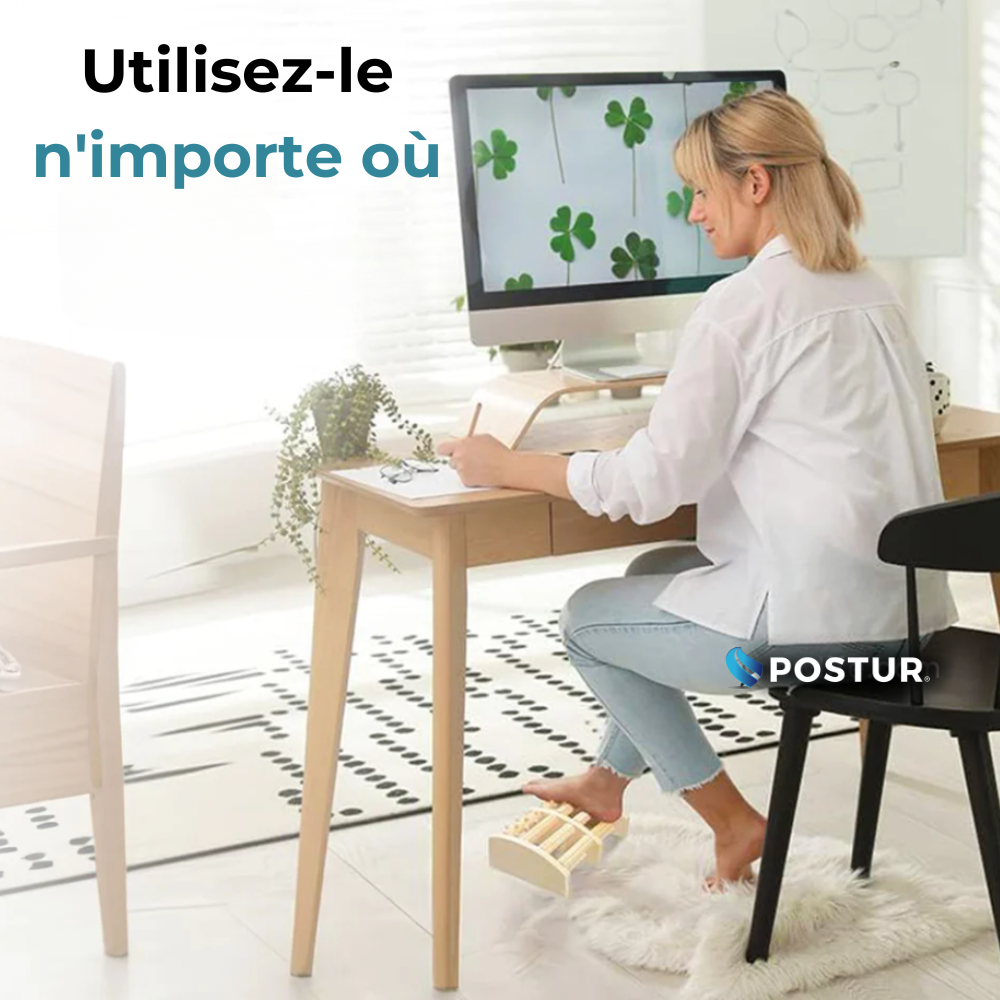 Masseur de réflexologie - Élimine les douleurs aux Pieds et la Fasciite Plantaire