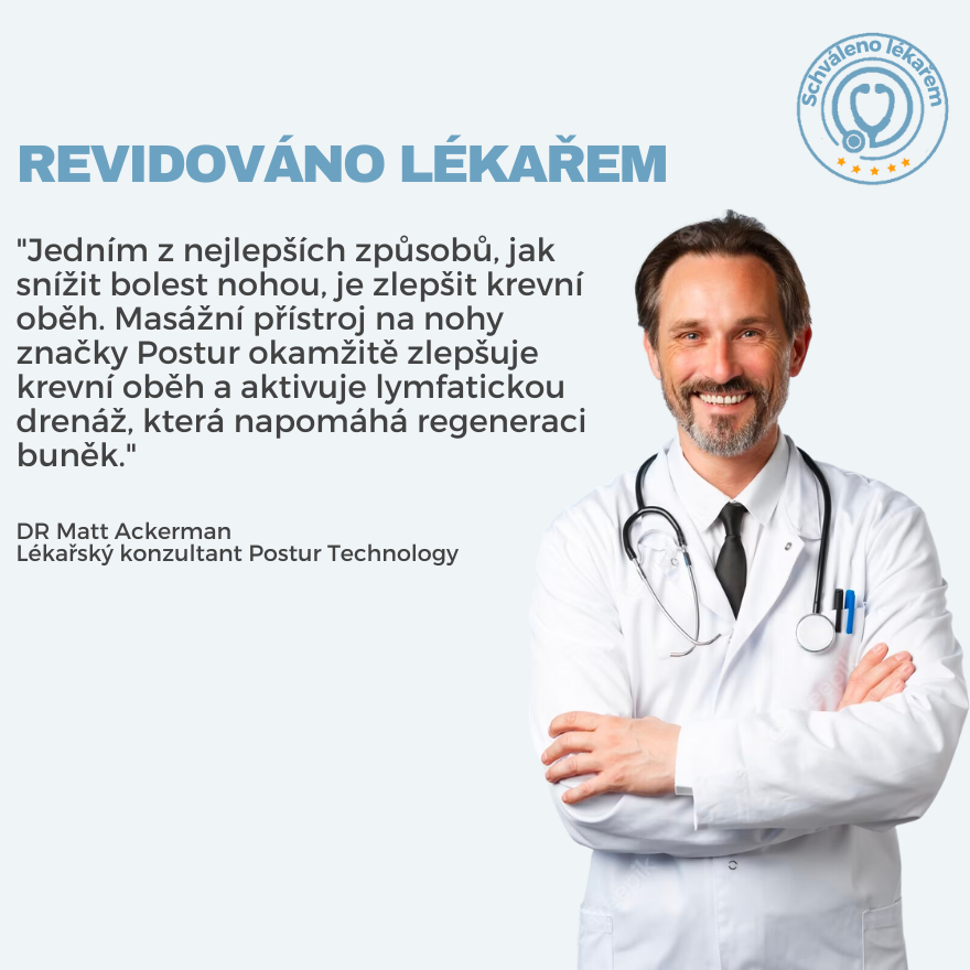 Masážní přístroj na nohy NEMS - pro trvalou úlevu od bolesti nohou