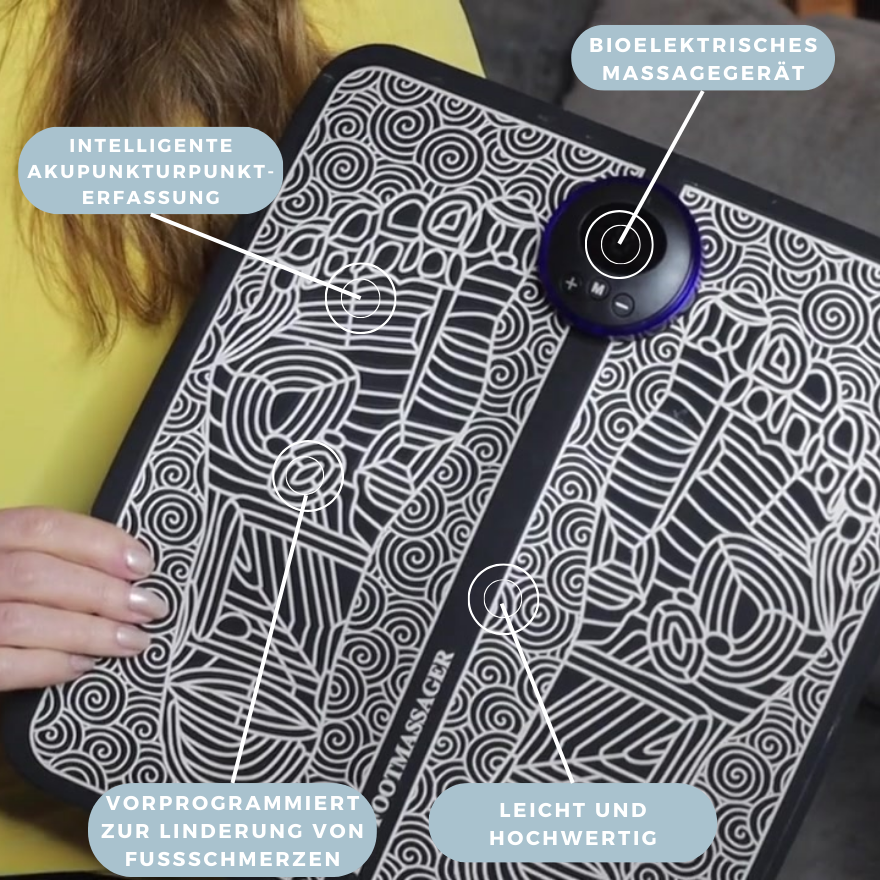 NEMS-Fußmassagegerät - für eine dauerhafte Linderung von Fußschmerzen